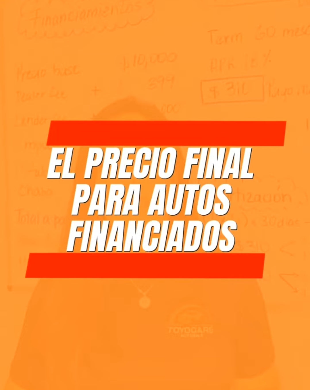 EL PRECIO FINAL PARA AUTOS FINANCIADOS🚘